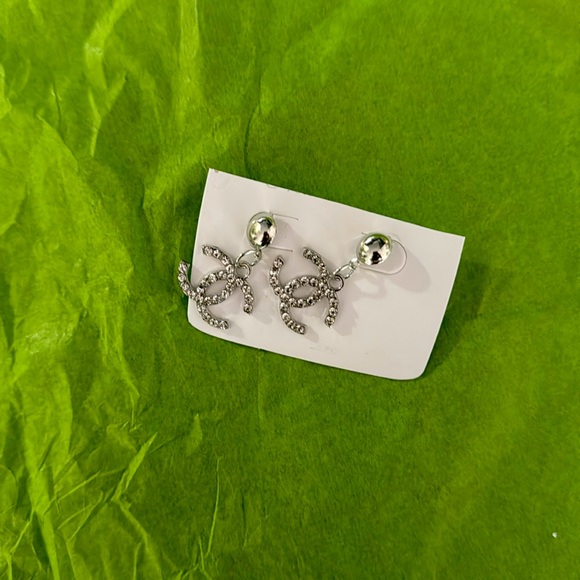 Chanel Silver Earrings - Picture 5 of 5